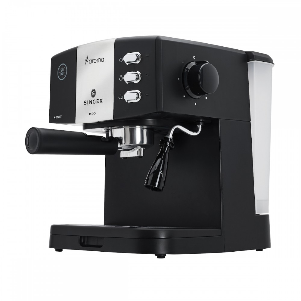 Singer ES-851B Espresso 850W Black