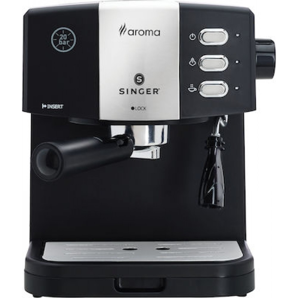 Singer ES-851B Espresso 850W Black