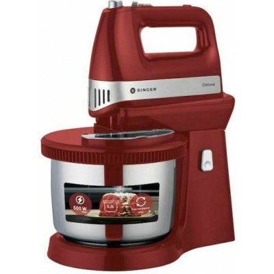 Singer SM-500 Deluxe Inox 500W Red