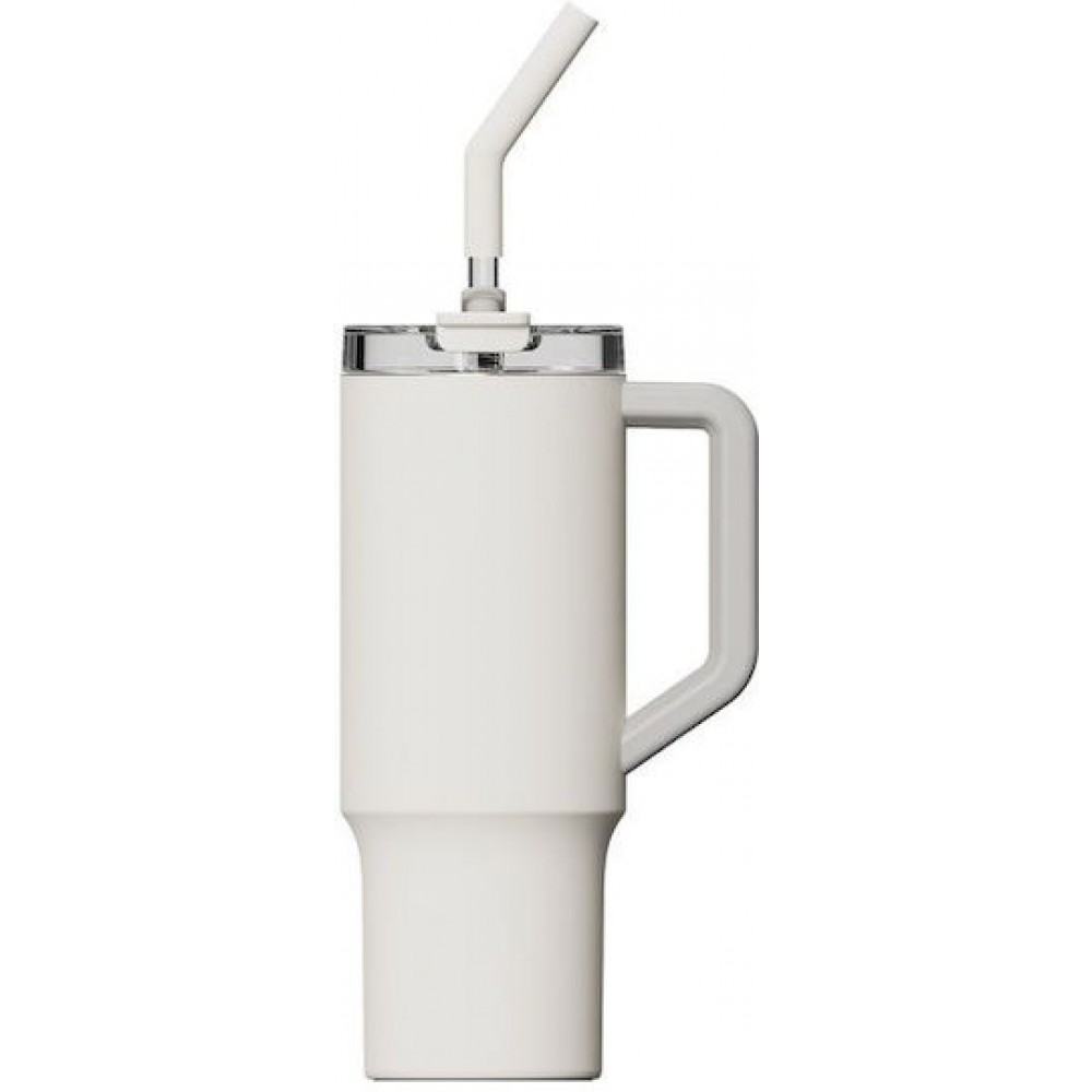Xiaomi Thermo Straw Mug 1lt (BHR9540GL) White