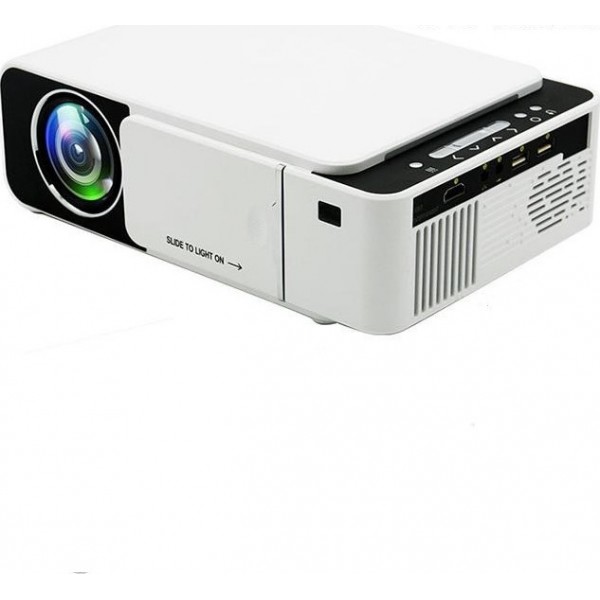 T5 Mini Led Portable HD Multimedia Home Theater Video Projector 1080P 2500 Lumens