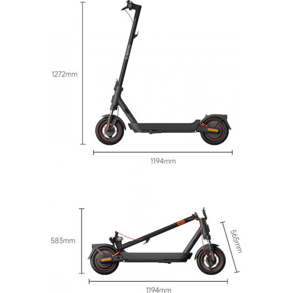 Xiaomi Mi Electric Scooter 5 Max Black (BHR9615GL)