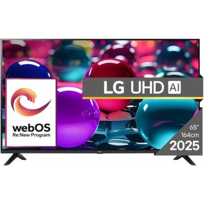 LG Smart Τηλεόραση LED 4K UHD 65UA73003LA HDR 65" (2025)