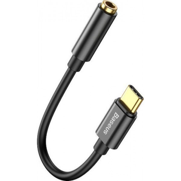 Baseus Adapter USB-C - 3.5mm Black (CATL54-01)