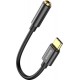 Baseus Adapter USB-C - 3.5mm Black (CATL54-01)