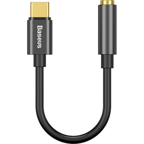 Baseus Adapter USB-C - 3.5mm Black (CATL54-01)