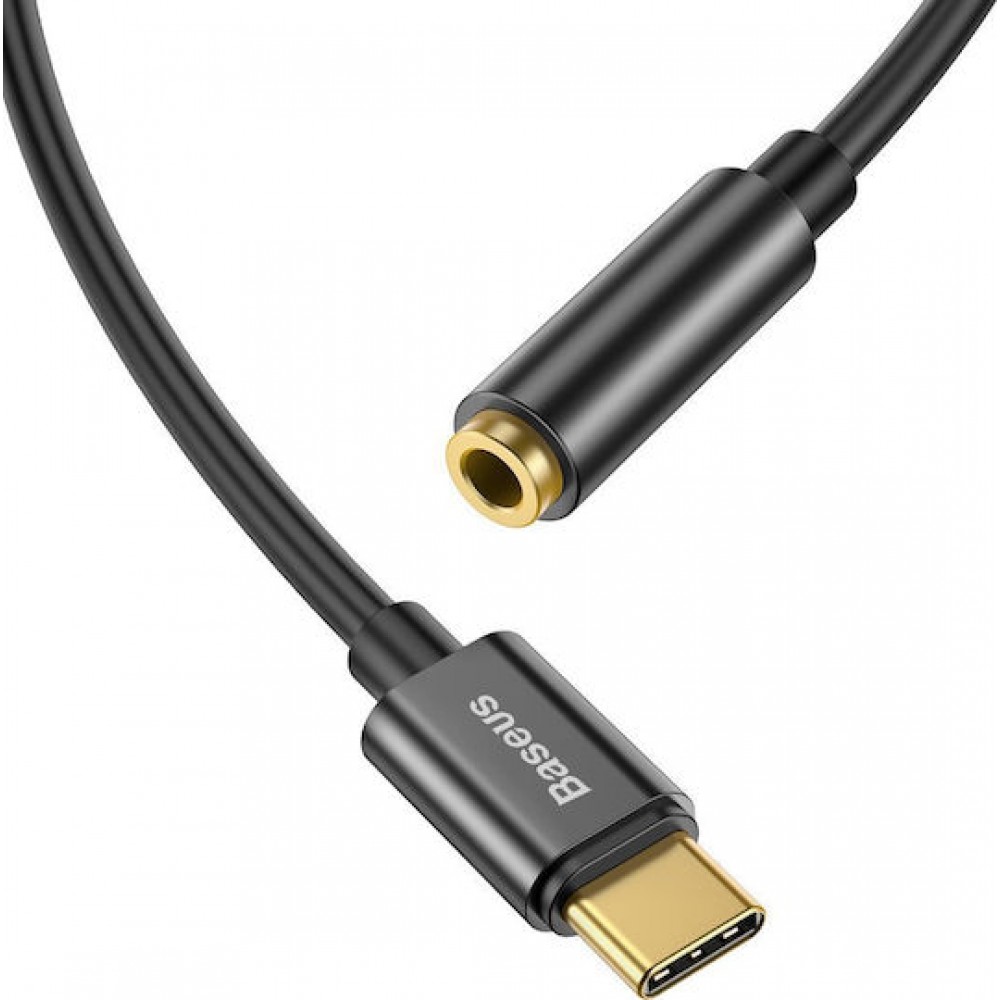 Baseus Adapter USB-C - 3.5mm Black (CATL54-01)