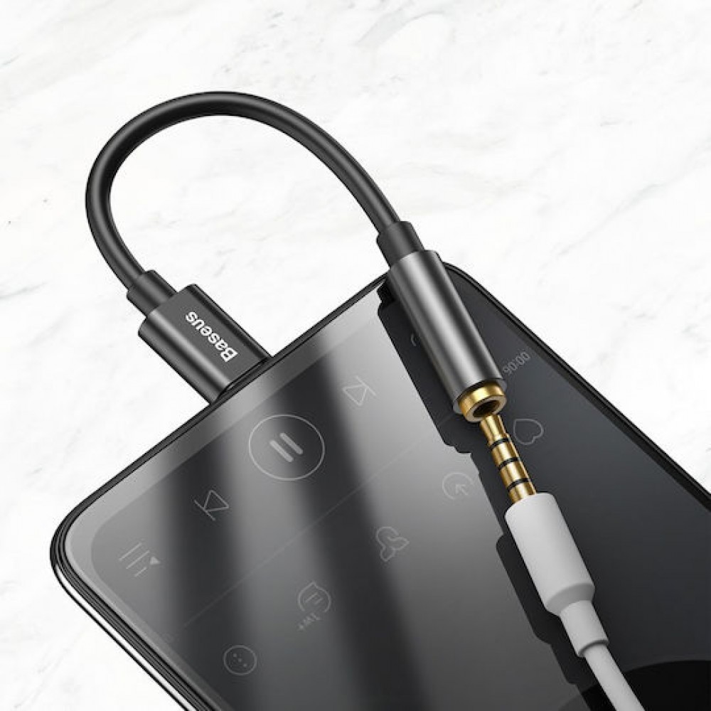 Baseus Adapter USB-C - 3.5mm Black (CATL54-01)