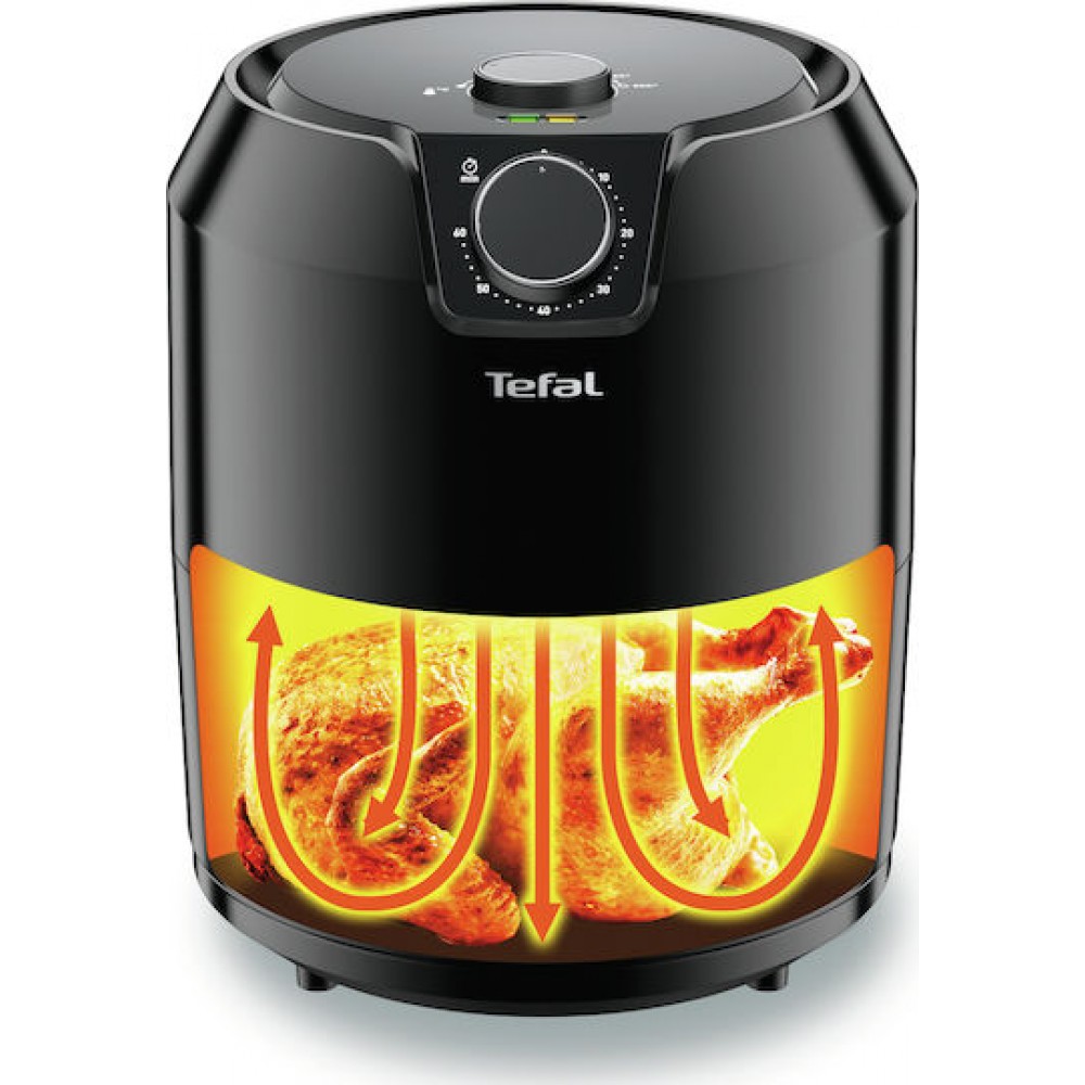 Tefal Easy Fry Classic EY2018 Φριτέζα Αέρος με Αποσπώμενο Κάδο 4.2lt Black