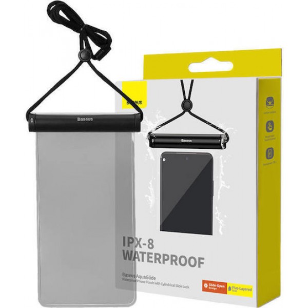 Baseus AquaGlide Waterproof Bag έως 7.2" Black