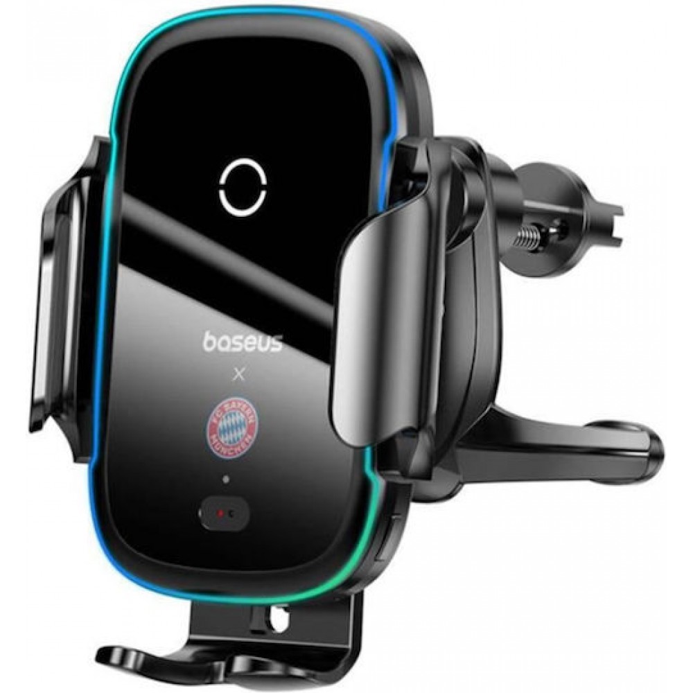 Baseus Light Electric Holder Wireless Car Charger 15W Black