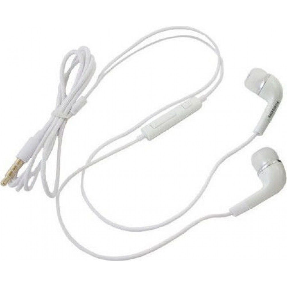 Samsung EHS64 Earbuds Handsfree με Βύσμα 3.5mm Λευκό Bulk