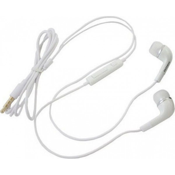 Samsung EHS64 Earbuds Handsfree με Βύσμα 3.5mm Λευκό Bulk