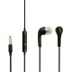 Samsung EHS64 Earbuds Handsfree με Βύσμα 3.5mm Μαύρο Bulk