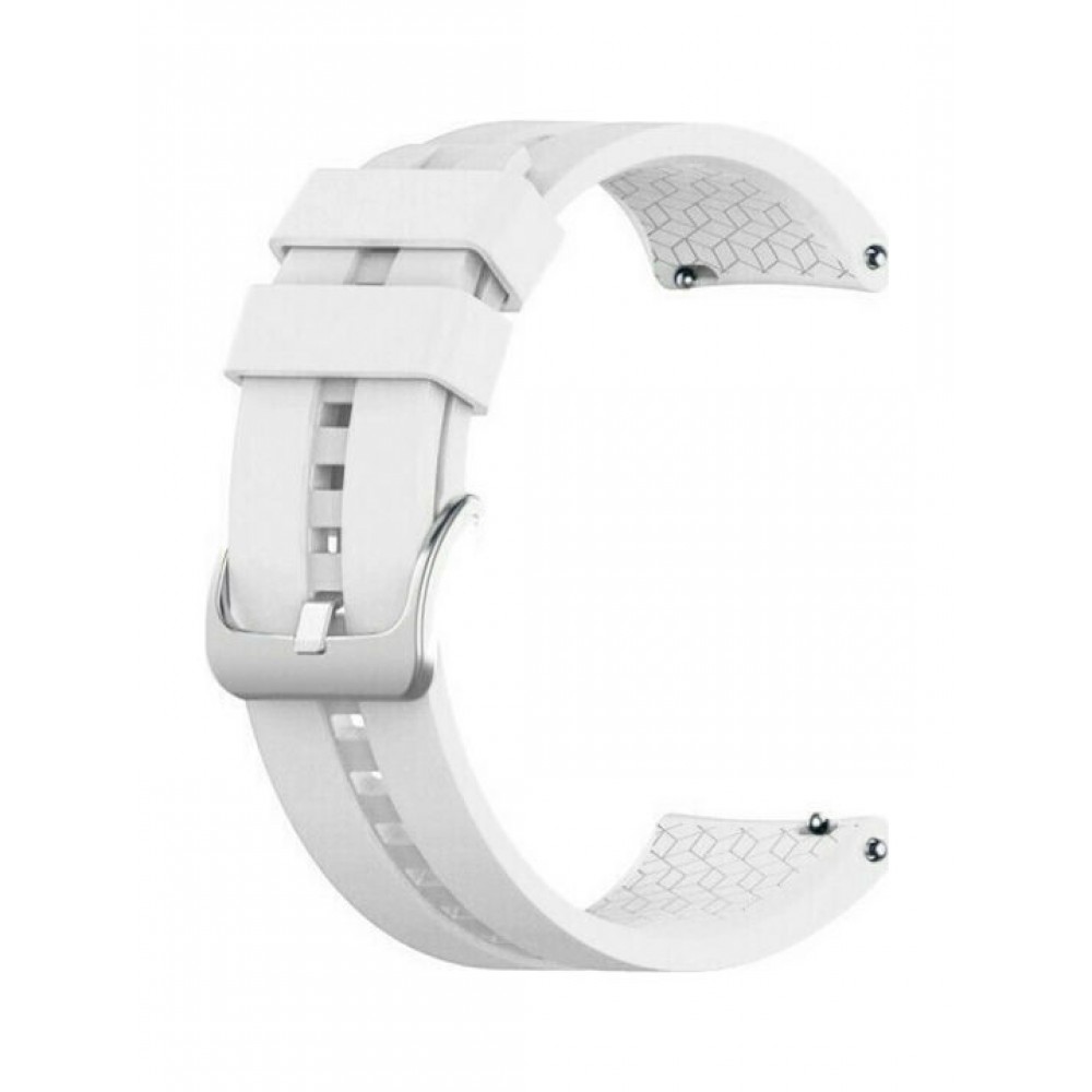   Λουράκι Σιλικόνης White (Huawei Watch GT/GT Pro 2/3/4/5 / Ultimate 46mm)
