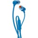 JBL T110 In-ear Handsfree με Βύσμα 3.5mm Μπλε