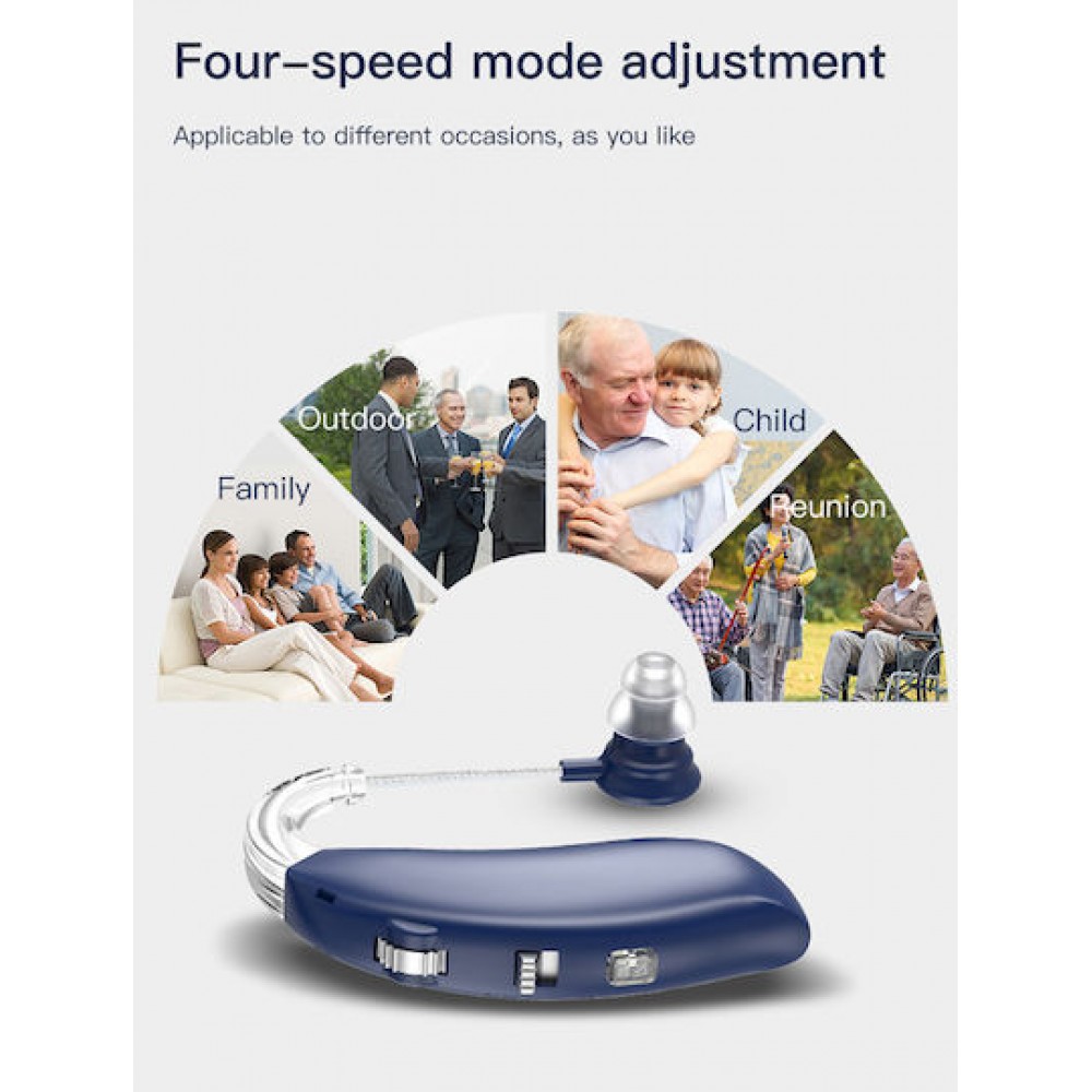 Powertech PT-1096 Hearing Aid Blue