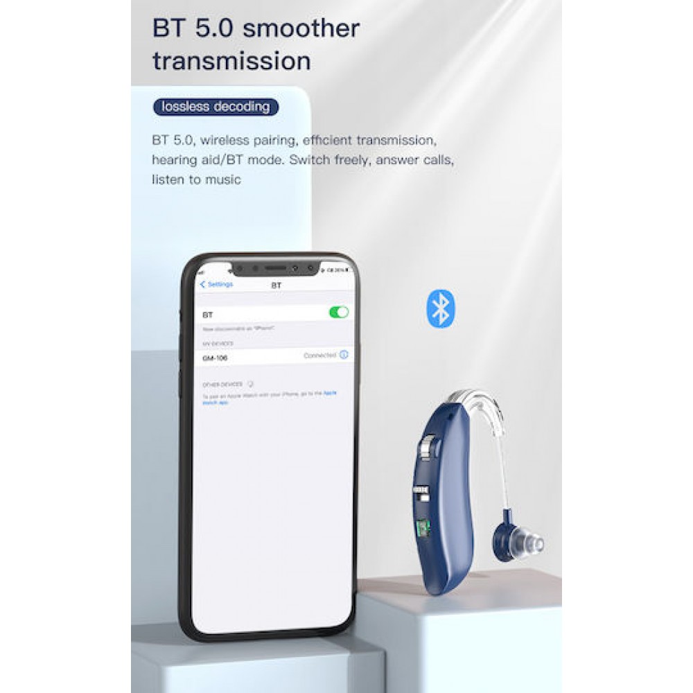 Powertech PT-1096 Hearing Aid Blue