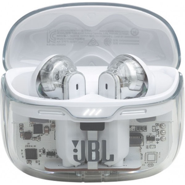JBL Tune Beam Ghost Edition White