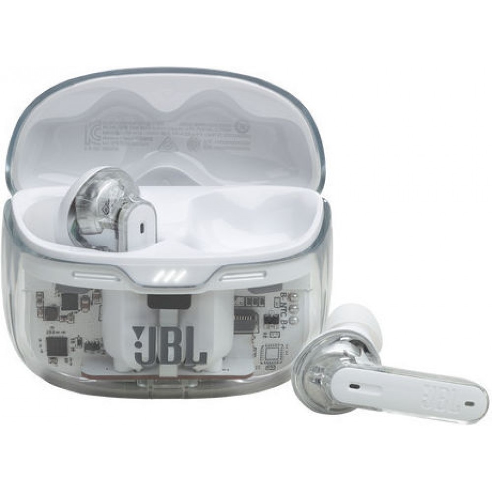 JBL Tune Beam Ghost Edition White