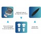 Powertech PT-1096 Hearing Aid Blue