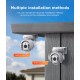 Sectec ST-515C-3M-TY IP Camera Without Panel White 