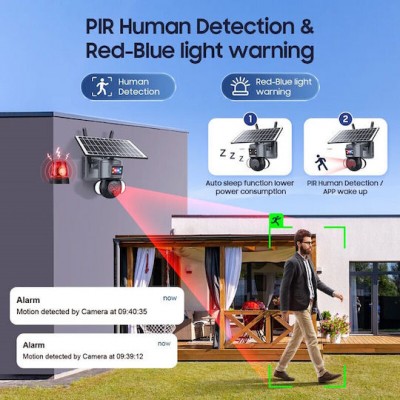 Sectec ST-558-6M-12X-4G-E IP Camera Black