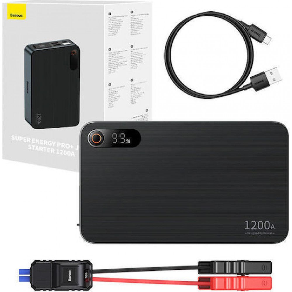 Baseus Energy Pro+ Car Starter Black