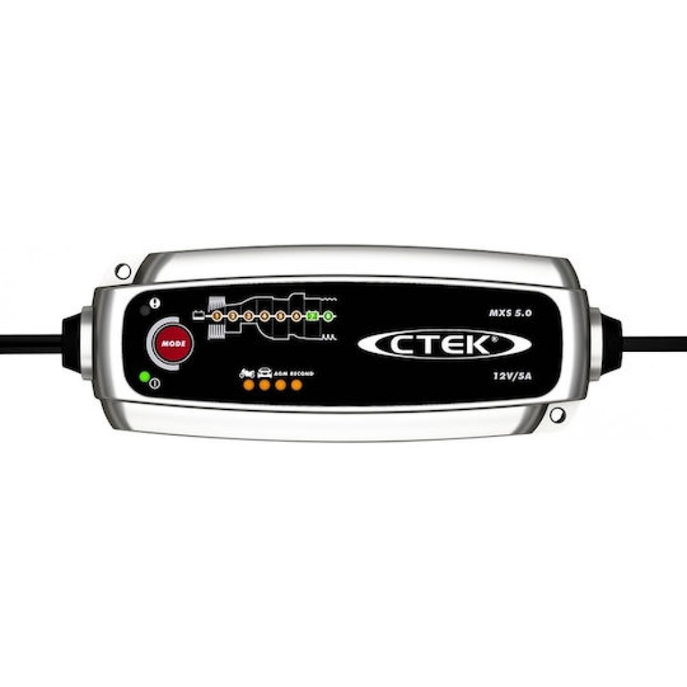 CTEK MXS 5.0 Battery Charger Black
