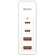 Baseus GaN2 Pro Φορτιστής 100W 2x USB + 2x USB-C White