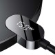 Baseus Digital LED Wireless Charger (Qi Pad) 15W Black (Gen 2)
