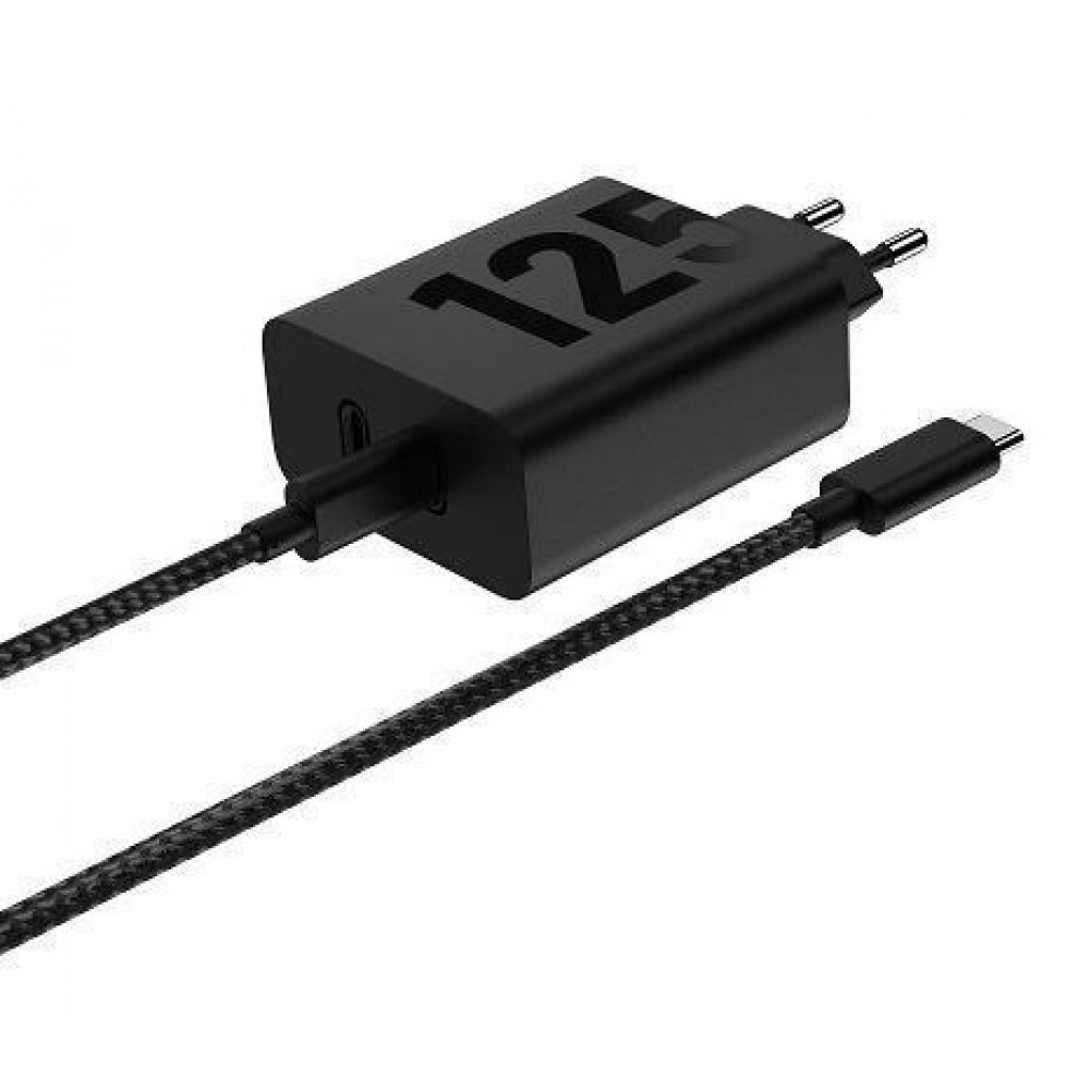 Motorola 125W TurboPower Duo Charger + Cable Black Retail