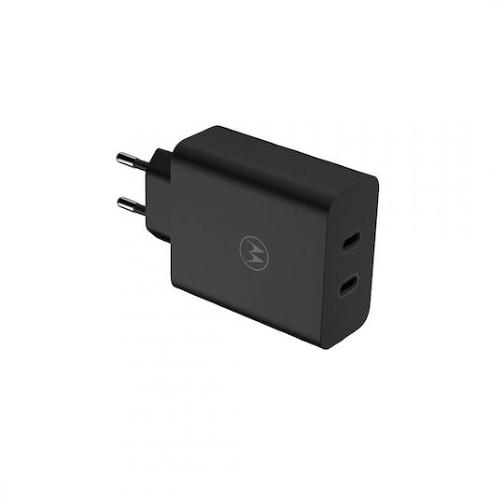 Motorola 125W TurboPower Duo Charger + Cable Black Retail