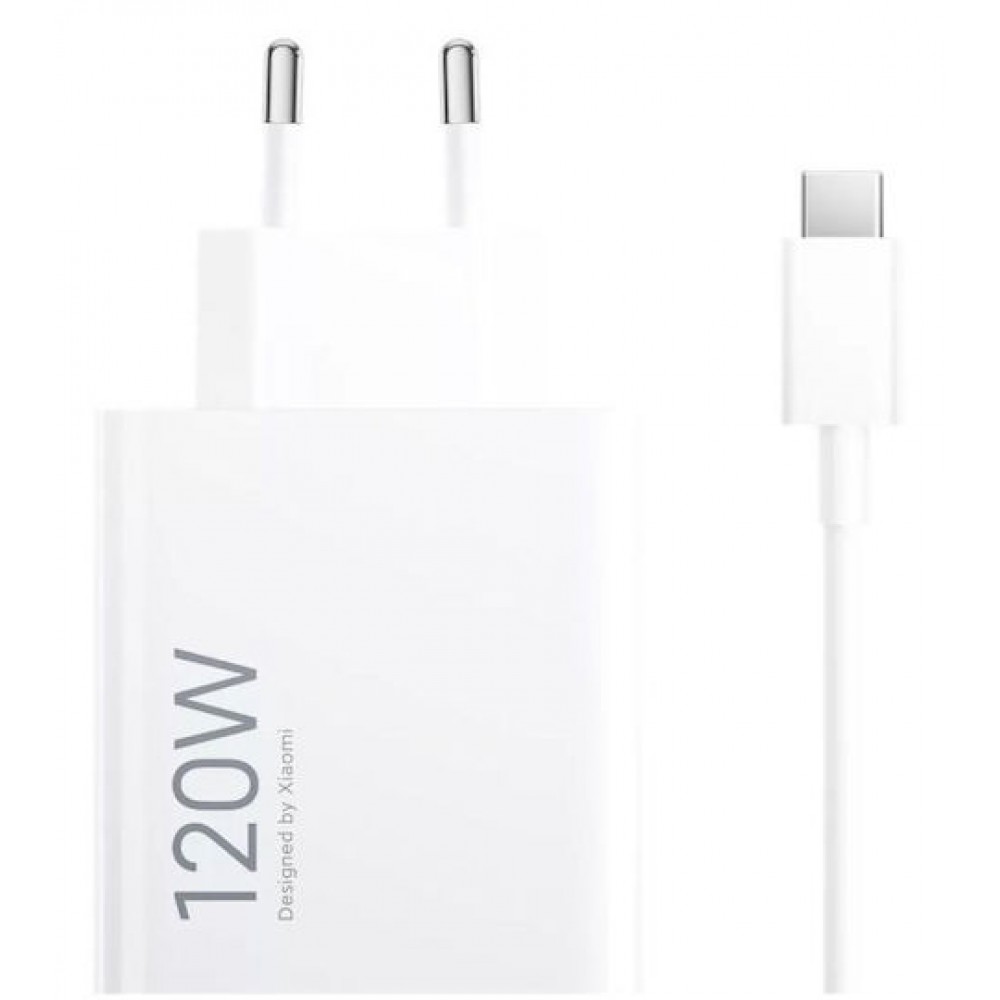 Xiaomi 120W Hyper Charger + Cable White (BHR9462EU) Retail