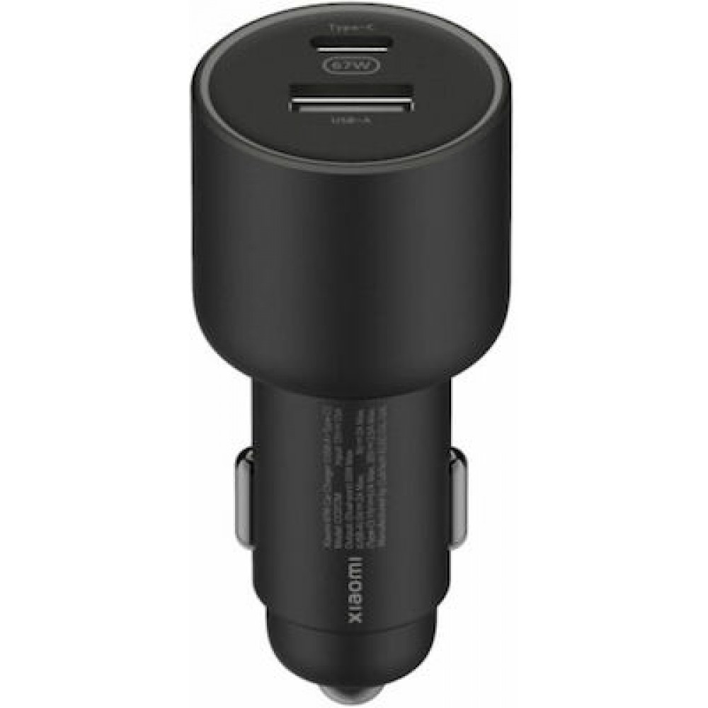 Xiaomi 67W Car Charger Duo 2A Black	