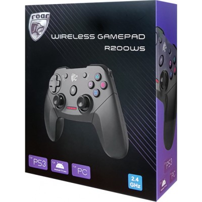 Roar RR-0003 Wireless Controller Android / PC / PS3 Black