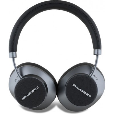 Karl Lagerfeld Saffiano Metal Logo ANC/ENC Headset Black