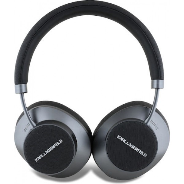 Karl Lagerfeld Saffiano Metal Logo ANC/ENC Headset Black