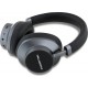 Karl Lagerfeld Saffiano Metal Logo ANC/ENC Headset Black