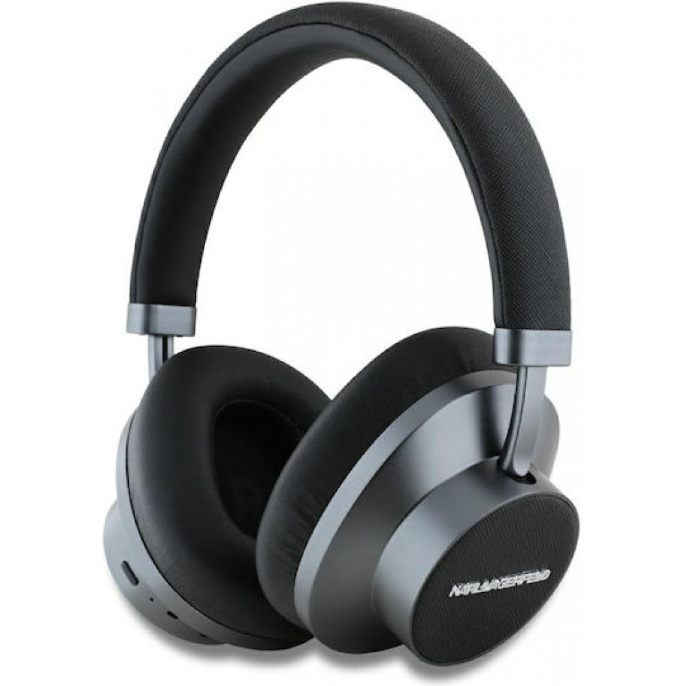 Karl Lagerfeld Saffiano Metal Logo ANC/ENC Headset Black