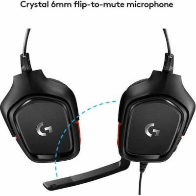 Logitech G432 Gaming Headset Black