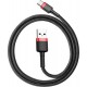 Baseus Braided USB 2.0 Cable USB-C male - USB-C male Black/Red 50cm (CATKLF-A91)