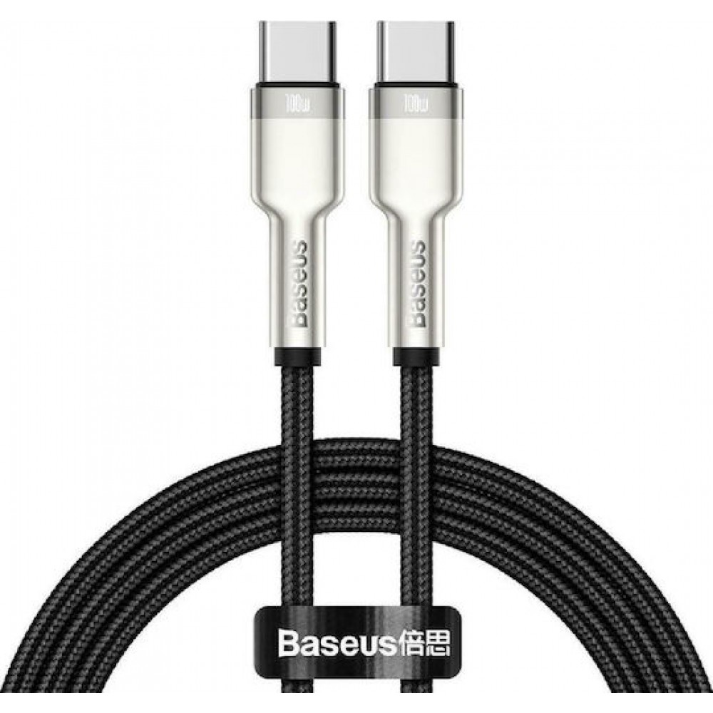 Baseus Braided USB 2.0 Cable USB-C male - USB-C male Black 1m (CATJK-C01)