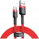 Baseus Braided USB 2.0 Cable USB-C male - USB-A male Red 2m (CATKLF-C09)