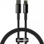 Baseus Braided Data Cable USB-C male - Lightning Female Black 2m (CATLWJ-A01)