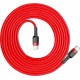 Baseus Braided USB 2.0 Cable USB-C male - USB-C male Red 2m (CATKLF-H09)