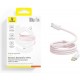 Baseus Dynamic 4 Pro Cable USB-C male - USB-C Female Pink 1m