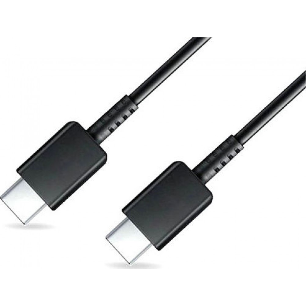 Samsung Regular USB 2.0 Cable USB-C male - USB-C male Μαύρο 1m (EP-DG980BBE) Bulk
