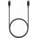 Samsung Regular USB 2.0 Cable USB-C male - USB-A male Μαύρο 1.0m (EP-DN975BBE)