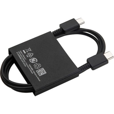 Samsung Regular USB 2.0 Cable USB-C male - USB-C male Μαύρο 1m (EP-DN980BBE) Bulk Samsung Regular USB 2.0 Cable USB-C male - USB-C male Μαύρο 1m (EP-DN980BBE) Bulk